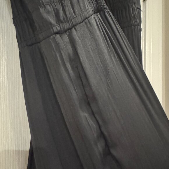 Anthropologie's Somerset Maxi Dress - The Lumensilk Edition Black Size XSP - Picture 5 of 8